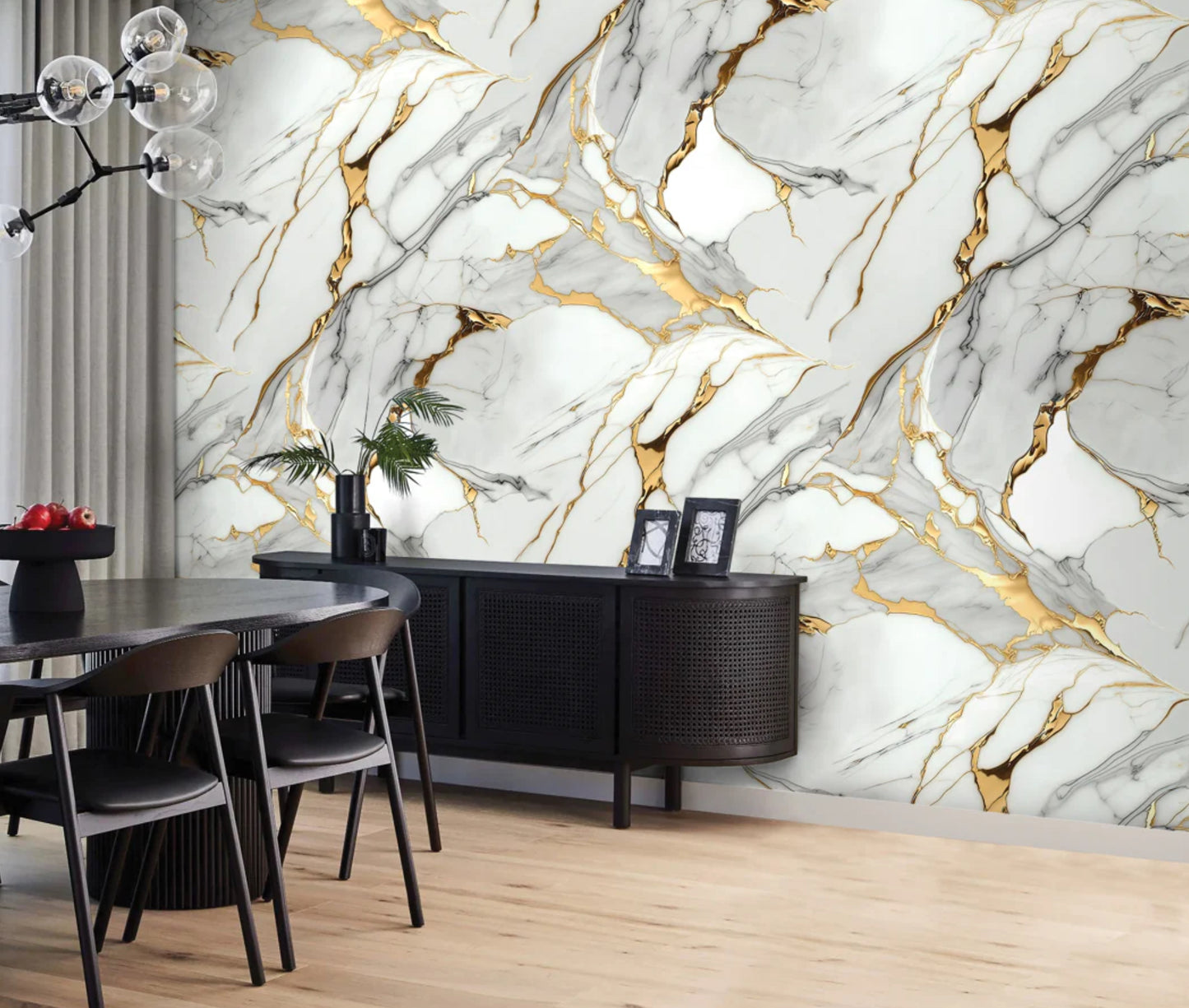Golden Hermony PVC Wall Panel
