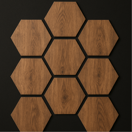 Hexagon Acoustic Wall Panels