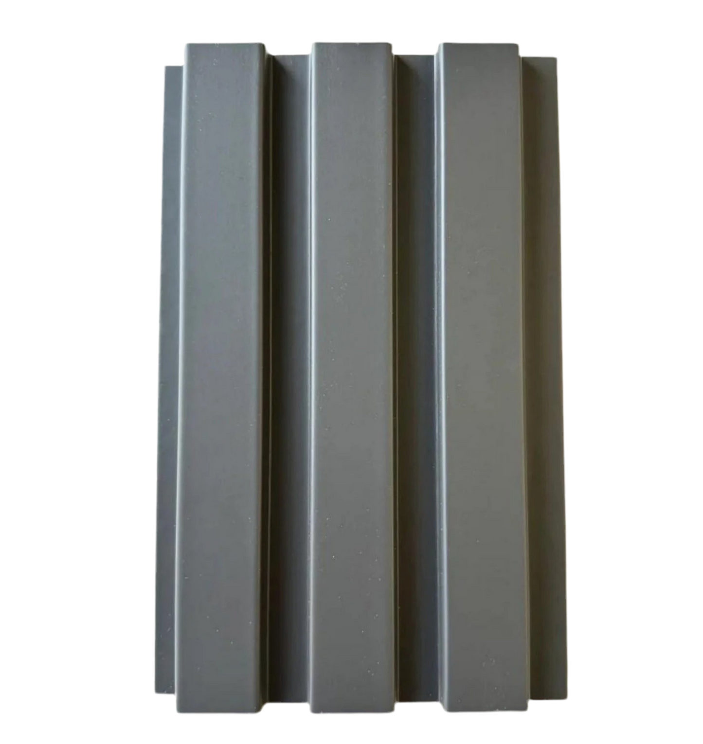 MATTE GRAPHITE SLAT WALL PANELS