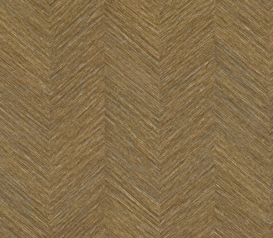 Odessa V Stripes - Brown Wallpaper