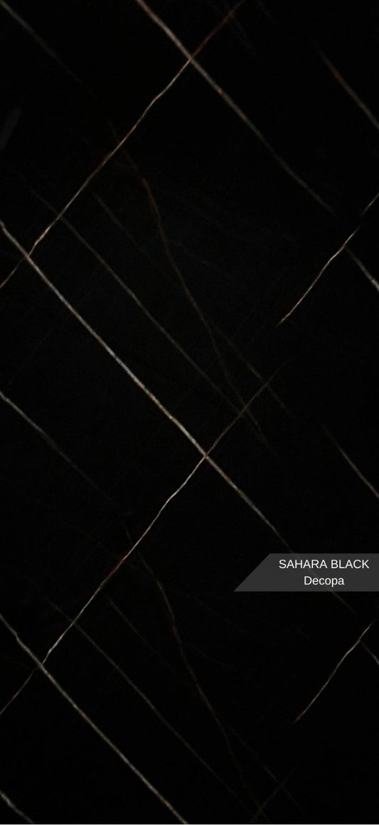 Sahara Black PVC Wall Panel