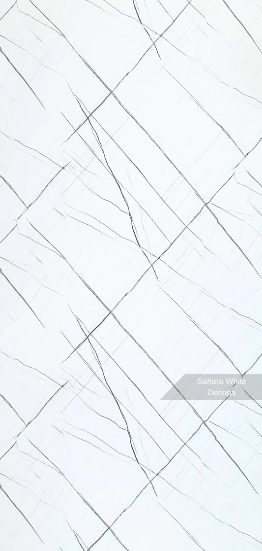 Sahara White PVC Wall Panel
