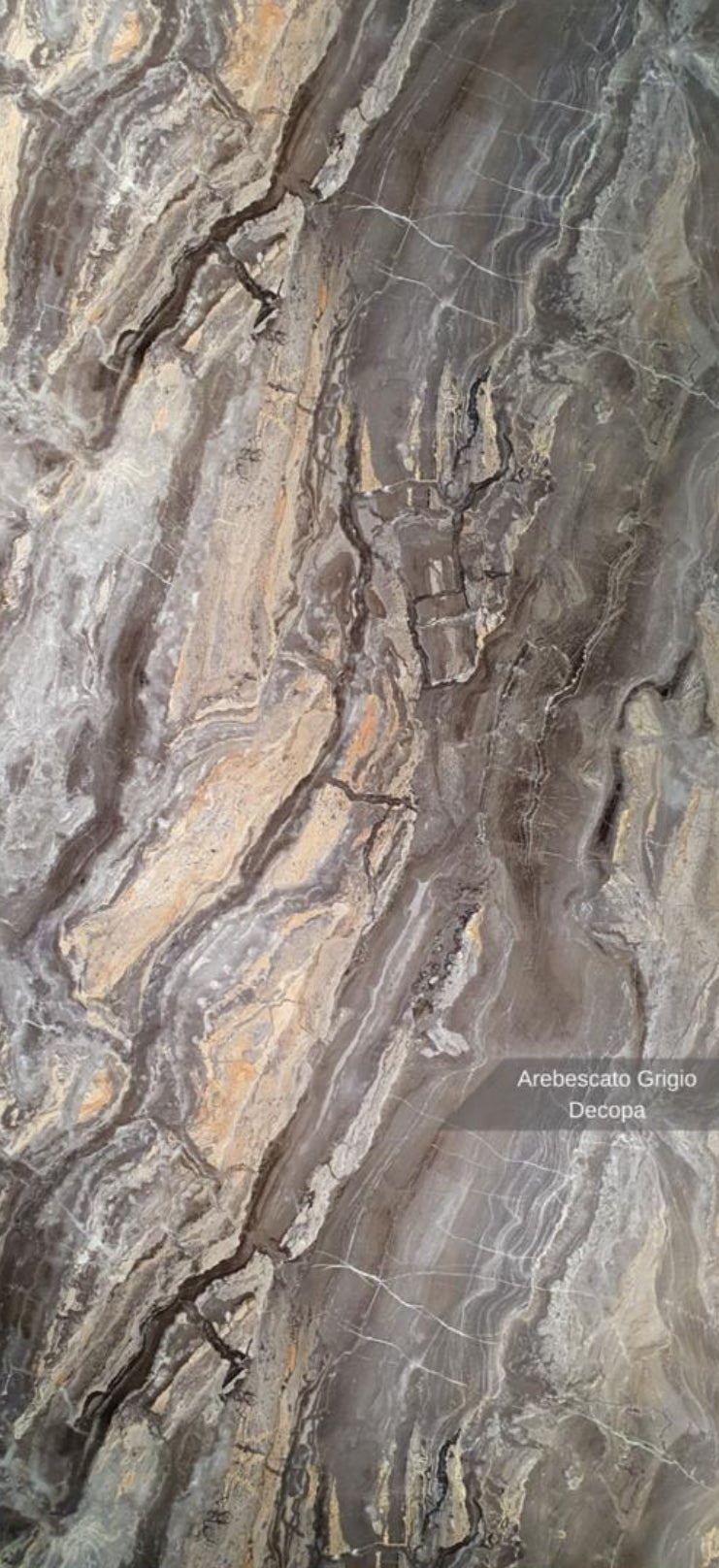 Arebescato Grigio PVC Wall Panel